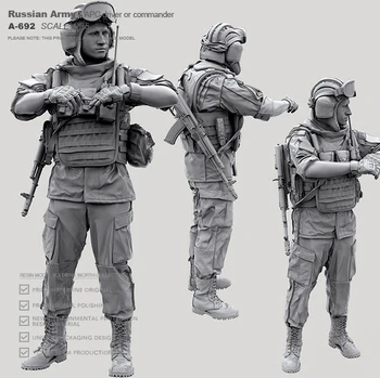 1/35 modelo de Resina kits DIY figura soldado de auto-montagem de Um-692