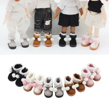 1 Par de BJD Boneca Sapatos de Toque Confortável de Borracha Artesanais na Moda Boneca Sapatos de Boneca, Botas de Brinquedos