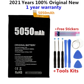 100% Original BL5000 5050mAh Em Stock NOVA Bateria Para DOOGEE BL5000 BL 5000 Telefone Móvel de pilhas de Alta qualidade + Free Tools