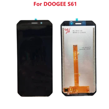100% Original DOOGEE S61 Display LCD + Touch Screen Digitalizador Assembly Para DOOGEE S61 de Substituição do Telefone