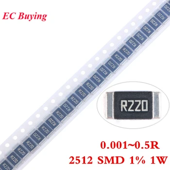 10pcs 2512 SMD Liga Resistor Chip 1W 1% 0.001 R 0.0015 R 0.01 R 0.012 R R 0.05 0.03 R 0.06 R 0.2 0.1 R R 0.22 R 0.3 R 0.33 0.5 R R Ohm