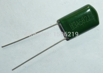 10pcs Mylar condensadores de Película 1000V 3A562J 5600pF 5.6 nF 3A562 5% 1KV Filme de Poliéster capacitor