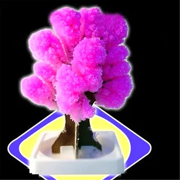 12*8 cm Made in Japan-de-Rosa Magicamente Decorativos Crescente Papel Árvores Magia Japonês Árvore de Sakura-Marca