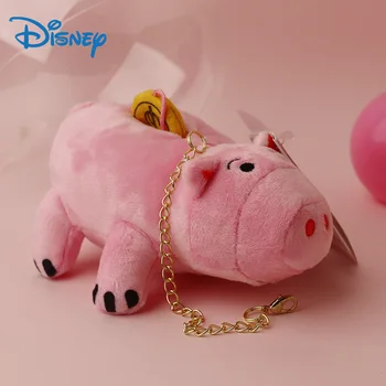 15cm cor-de-Rosa Hamm O Porquinho Toy Story da Disney Keychain do Luxuoso dos desenhos animados Modelos Kawaii Presente de Natal de Crianças Bonecas Menina Para Mochilas
