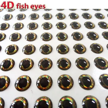 2019 quente isca de pesca olhos com 4d isca de pesca olhos gabaritos olhos de tamanho 3mm-12mm quantidade:300pcs/monte