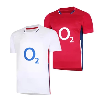 2021/22 Inglaterra Home/Away Rugby Jersey camisa Esporte