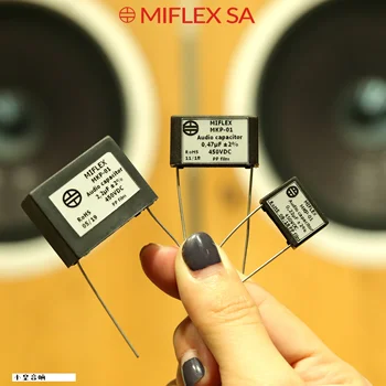 2pcs/lote original MIFLEX MKP-01 Série 450V Folha de Metal Filme de Polipropileno Especial imerso em Óleo Condensador para Áudio frete grátis