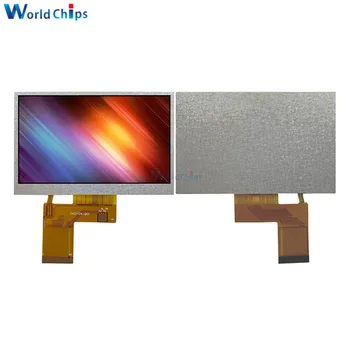 3.3 V 4.3 Polegadas TFT Tela de exposição do LCD Módulo de Resolução 480x272 Branco do DIODO emissor de luz de fundo Brilhante 40PIN RGB GC3047 Tela colorida Touch