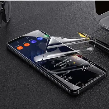 3D Full Cover Para Samsung Galaxy S9+ S7 Borda s9 S6 S8 + Plus Nota 8 Protetor da Tela o Caso Completo Tampa de Protecção (Não de Vidro)