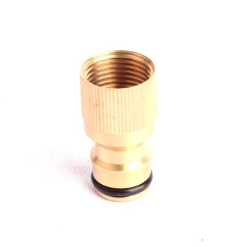 3pcs Interna de Diâmetro de 18 mm Conector de Bronze Rosca Fêmea Mamilo Conector de Rega do Jardim Encaixe de Bronze
