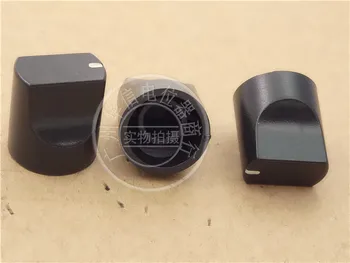 3pcs Plástico Botão Pac para D alça em Forma de Meia - eixo do potenciômetro / 14v.5MM * 15.5 MM 180 Graus