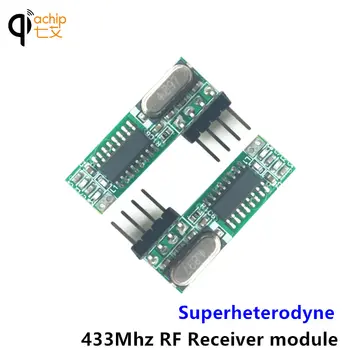 433Mhz módulo de RF Atualizado Para WL101-341 super-heteródino de 433 mhz Receptor sem Fio Módulos de Diy Kit Para Arduino uno controle Remoto