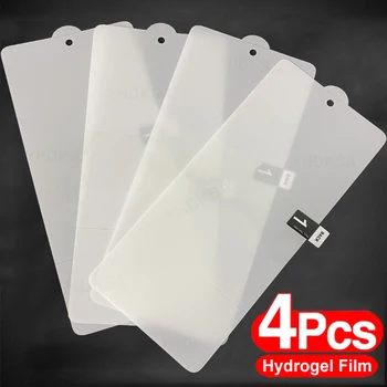 4Pcs de Cobertura Total de Hidrogel Filme Para Huawei P50 Pro P30 P40 Lite e Protetor de Tela Para Honra 70 60 50 SE 30 Lite Pro 30i Não de Vidro