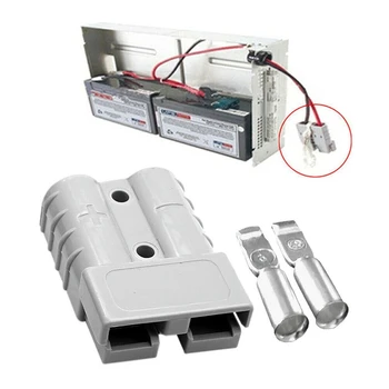 50A Plug Rápida de Carregamento da Bateria Conector Para Anderson Estilo Ligue os Conectores de Alimentação de DC da Ferramenta de Ciclo de Tomada de Adaptador de Acessórios