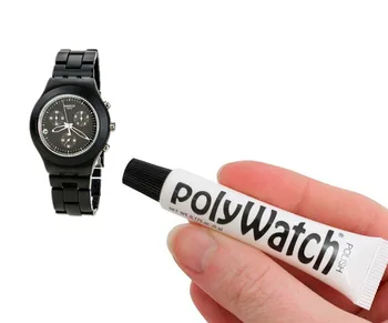 5g Polywatch Relógio de Plástico Acrílico Assistir Cristais de Vidro de pasta de Polimento Zero Removedor de Óculos de Reparação Vintage Suaviza Zero