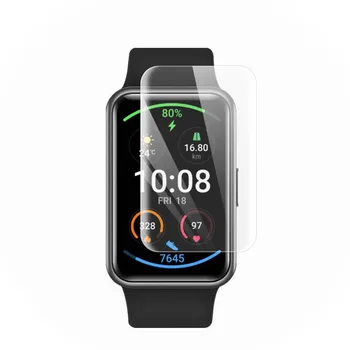 5pcs Macio TPU Película Protetora transparente Para Huawei Assistir Fit /Honra Smart Watch ES Completo Protetor de Tela Tampa de Proteção do Smartwatch