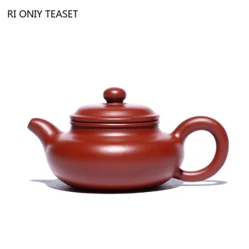 70 ml Clássico Yixing Roxo Argila Bules Minério Cru Dahongpao Antigo Chá de Panela Casa Zisha Beleza Chaleira do Chá Chinês Conjunto de Acessórios