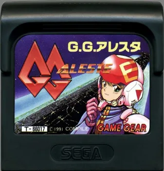 8bit jogo de GAME GEAR cartucho : GG Aleste ( Japão Versão!! ）