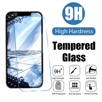 9D Vidro de Proteção Para iPhone 7 8 6 6 X Plus Protetor de Tela Para o iPhone 11 12 13 Pro X XR XS MAX SE 5s Vidro