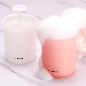 A Formação De Espuma Limpa Ferramenta Simples De Limpeza De Pele Banho De Chuveiro Shampoo Espuma Maker Bolha Foamer Dispositivo Reutilizável
