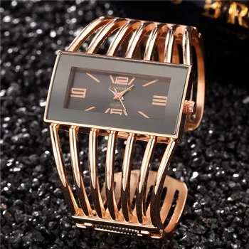 A marca de Relógios femininos Moda feminina Bracelete Pulseira de Quartzo Relógio de Aço das Mulheres Relógio Montre Presentes reloj mujer Relógio Feminino