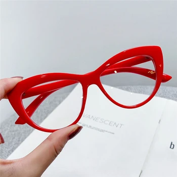 A moda Anti-Óculos azuis Homens e Mulheres Retro Computador Óculos Transparente Arroz Prego Vidros Ópticos