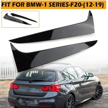 A rima na Janela Traseira do Lado do Spoiler Canards Divisor de Proteção Adesivo de Ajuste Para o BMW Série 1 F20 F21 2012 - 2019 Acessórios do Carro
