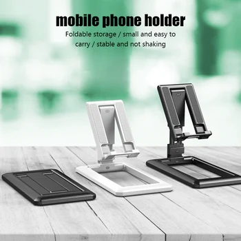 Ajustável Desktop do Telefone Móvel de Suporte para iPad iPhone Samsung Xiaomi Dobrável Mesa de Suporte do Telefone Telefone do Suporte de Smartphone Titular