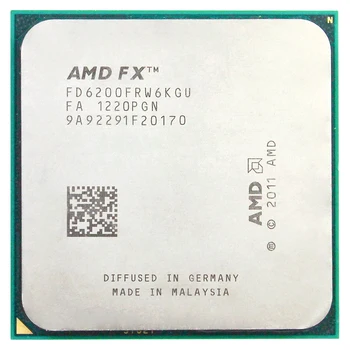 AMD FX 6200 AM3+ 3,8 GHz/8MB/125W Seis principais processadores para desktop da CPU Socket AM3+