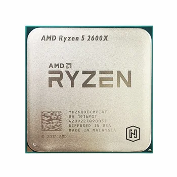 AMD Ryzen 5 2600X R5 2600X 3.6 GHz Six-Core de Doze Segmento de 95W CPU Processador YD260XBCM6IAF Soquete AM4