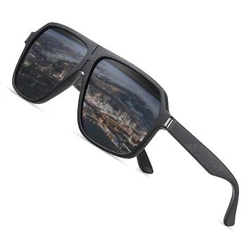 AOFLY Praça dos Homens Óculos de sol Polarizados Moda Anti-reflexo de Condução Tons Mulheres Marca de Luxo Designer Oculos UV400
