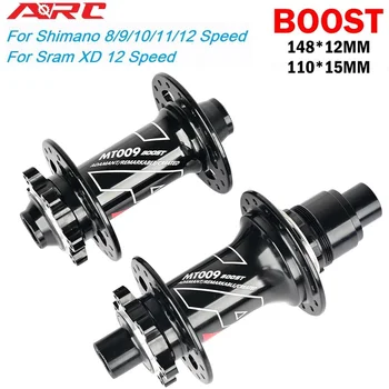 ARCO 28H/32H MTB IMPULSO Concentradores de Bicicleta Hub 148x12 110x15MM Para XT DEORE M8100 M7100 M6100 Micro 8-12 Velocidade SRAM 12 Velocidade XD