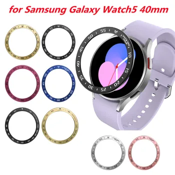 Aro Para Samsung Galaxy Assista 5 40mm Accessorie Anti-queda Protetor de tampa de caixa de Relógio de Proteção Acessórios, Suprimentos