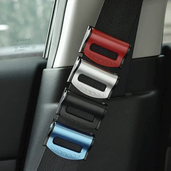 Assento de carro Clip de Cinto Anti-derrapante Fivela de Conforto Limitador de Correia Fixos Moda 4 Cores ABS para o Carro Gadget Interior do Cinto de Segurança