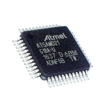 ATSAMD21G18A-AU ATSAMD21 TQFP48 48MHz, 256 KB de 32 bits do Microcontrolador Chip IC Nova Marca Original