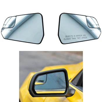 Auto Esquerda para a Direita Aquecida Asa Traseira de Vidro do Espelho Para o Ford Mustang 2015 2016 2017 2018 2019 Versão Americana FR3Z17K707C FR3Z17K707J