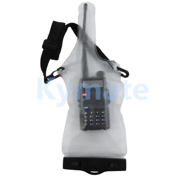 Baofeng funda walkie talkie caixa estanque para WLN BF-T6 de rádio CB forBF-888S UV82 UVB6 saco Impermeável Para KG-UVD1P px-2r uv5r