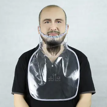 Barba Cobre Anti-Óleo Lucrativo Suspensão Orelha Limpa anti-incrustantes para Adultos Homens de Jantar Cobertura de Proteção Barba Proteger Antifouling