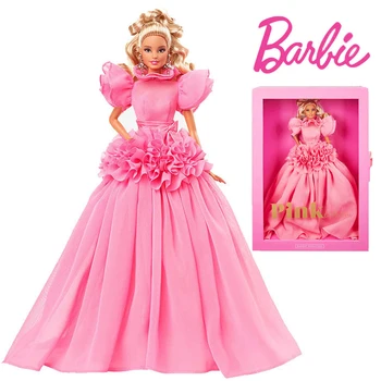 Barbie NOVA 2022 HCB74 Moda Assinatura Rosa Boneca Supermodelo Meninas Coleção de Anime Figura de Modelo de Brinquedos Presentes HCB74 Frete Grátis