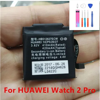 bateria nova HB442528EBC HB512627ECW Para HUAWEI Watch 1 Watch1 Para HUAWEI Assistir 2 Pro 4G EO-DLXXU Assistir GT LEO-B09+Ferramentas
