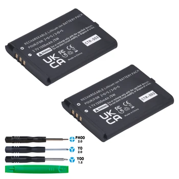 Batmax 2pcs 1300mAh CTR-003 bateria Para Nintendo 2DS 3DS Mudar Pro Controlador sem Fio