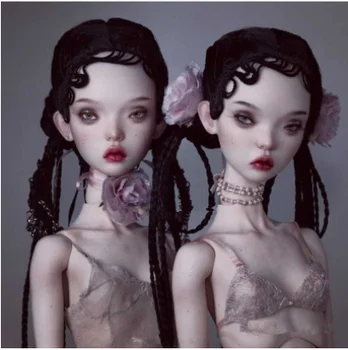 BJD BONECA Irmã boneca russa coleção de bonecas presentes Premium resina-frete grátis