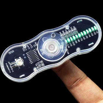 Bonatech eletrônica diy kit Fidget Rotadores de soldagem SMD kit LED de ponta de Dedo giroscópio Com tutorial para soldar assunto