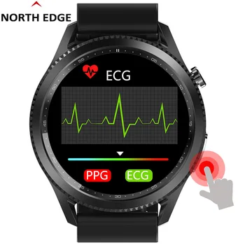 BORDA NORTE Smart Watch E102 Para Homens Mulheres Smartwatch Android IOS IP68 Relógios Temp de Oxigênio Pressão Arterial Esporte Relógio de Fitness