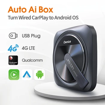 Carplay AI Caixa Android 11 Jogo de Carro Automático sem Fio Acessório para a Netflix, Youtube para o iPhone da NISSAN Chutes Desonestos Altima Benz, VW, Kia