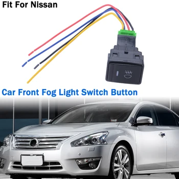 Carro de Nevoeiro da Frente Interruptor da Luz do Botão de Ajuste Para o Nissan ALTIMA TIIDA 2011 2016 -NO SYLPHY SENTRA 2013 2016 QASHQAI Acessórios do Carro