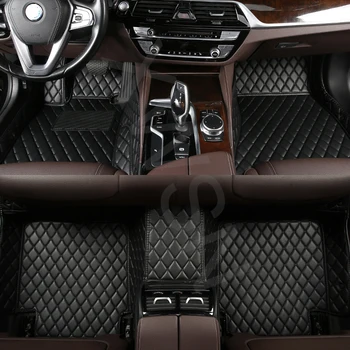 Carro personalizado, Tapete para BMW Série 5 E60 2004-2010 Ano Detalhes do Interior do Carro Acessórios Tapete Esteiras Tronco