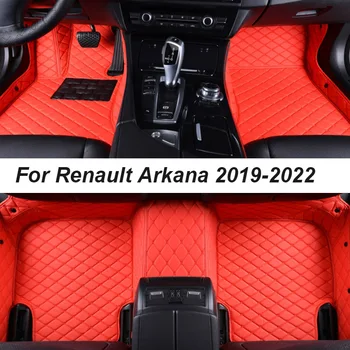 Carro Tapetes Para A Renault Arkana 2019-2022 DropShipping Centro De Acessórios De Decoração 100% Ajuste De Couro, Carpetes, Tapetes, Almofadas Do Pé