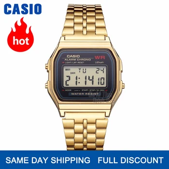 Casio relógio o relógio de ouro de homens conjunto de marcas de luxo LED digital à prova d'água Quartzo homens relógio de Desporto militar Relógio de Pulso relógio masculino