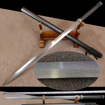 Chinesa da Dinastia Tang Espada Negra 105cm 1,2 kg 10 Modelos de Artes Marciais, Exercícios de Fitness, Sala de estar Mobiliário